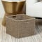 Household Essentials Seagrass Square Wicker Basket